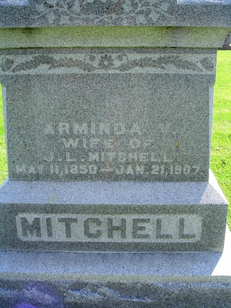 MITCHELL, ARMINDA V - Jones County, Iowa | ARMINDA V MITCHELL 