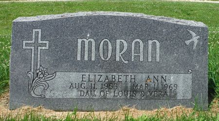 MORAN, ELIZABETH ANN - Jones County, Iowa | ELIZABETH ANN MORAN 