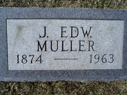 MULLER, J. EDWARD - Jones County, Iowa | J. EDWARD MULLER 