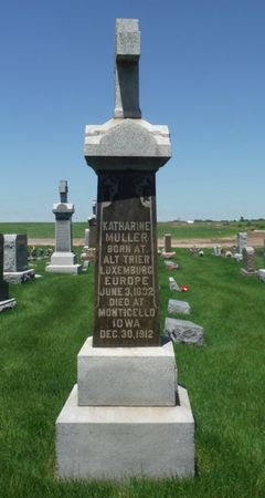 MULLER, KATHERINE - Jones County, Iowa | KATHERINE MULLER 