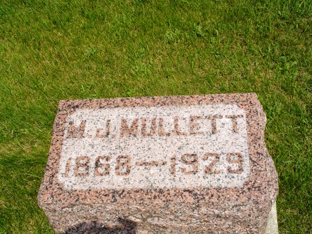 MULLETT, M.J. - Jones County, Iowa | M.J. MULLETT 