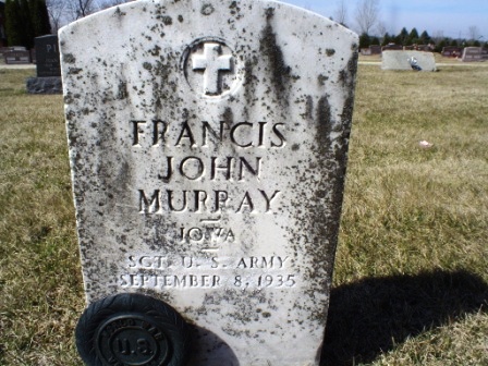 MURRAY, FRANCIS JOHN - Jones County, Iowa | FRANCIS JOHN MURRAY 