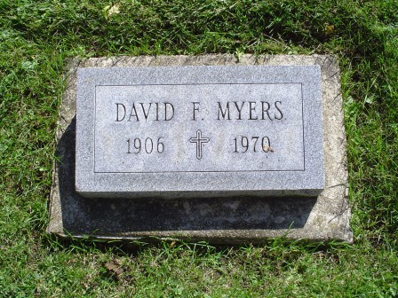 MYERS, DAVID F - Jones County, Iowa | DAVID F MYERS 