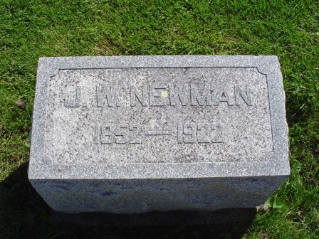 NEWMAN, J.W. - Jones County, Iowa | J.W. NEWMAN 