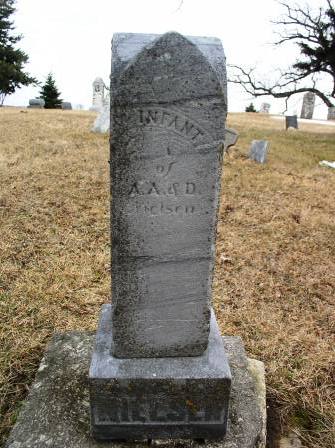 NIELSEN, INFANT - Jones County, Iowa | INFANT NIELSEN 