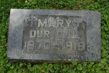 O'CONNELL, MARY - Jones County, Iowa | MARY O'CONNELL 