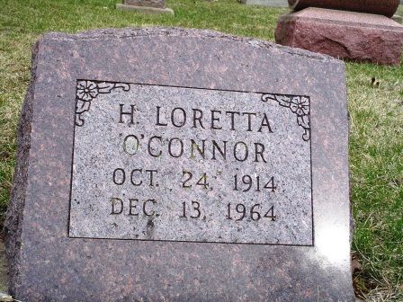 O'CONNOR, H. LORETTA - Jones County, Iowa | H. LORETTA O'CONNOR 