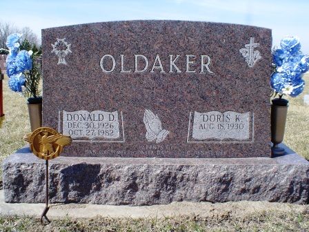 OLDAKER, DORIS K - Jones County, Iowa | DORIS K OLDAKER 