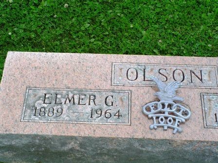 OLSON, ELMER G - Jones County, Iowa | ELMER G OLSON 