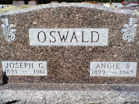 OSWALD, JOSEPH G - Jones County, Iowa | JOSEPH G OSWALD 