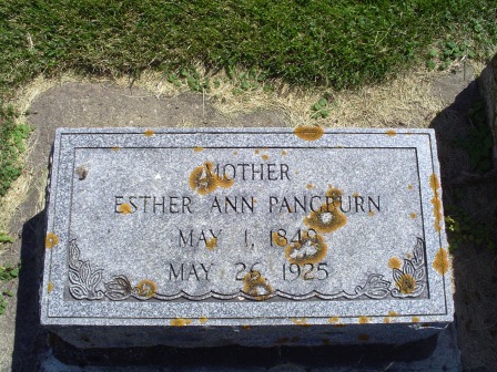 PANGBURN, ESTHER ANN - Jones County, Iowa | ESTHER ANN PANGBURN 
