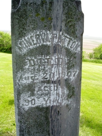 PATTON, MINERVA - Jones County, Iowa | MINERVA PATTON 