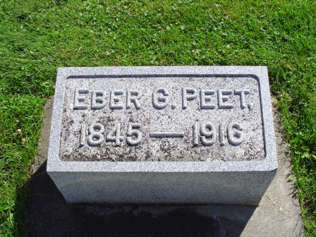 PEET, EBER G - Jones County, Iowa | EBER G PEET 