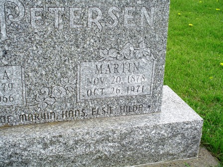 PETERSEN, MARTIN - Jones County, Iowa | MARTIN PETERSEN 