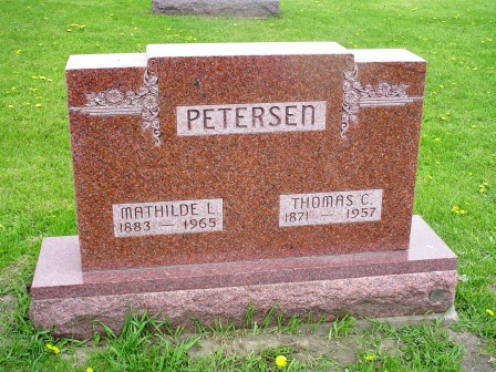 PETERSEN, MATHILDE L - Jones County, Iowa | MATHILDE L PETERSEN 