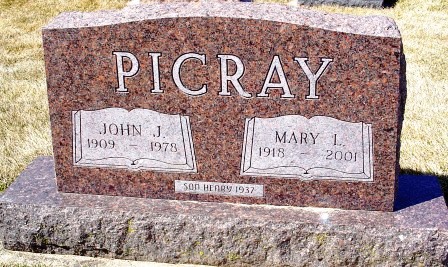 PICRAY, MARY L - Jones County, Iowa | MARY L PICRAY 