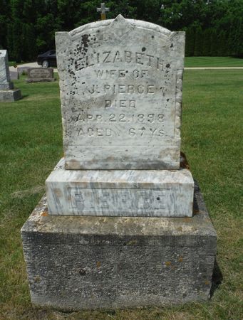 PIERCE, ELIZABETH - Jones County, Iowa | ELIZABETH PIERCE 