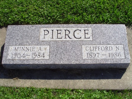 PIERCE, CLIFFORD N - Jones County, Iowa | CLIFFORD N PIERCE 