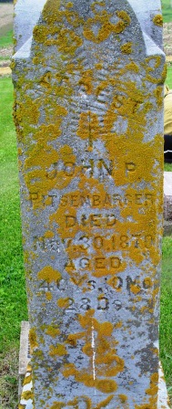 PITSENBARGER, JOHN P - Jones County, Iowa | JOHN P PITSENBARGER 