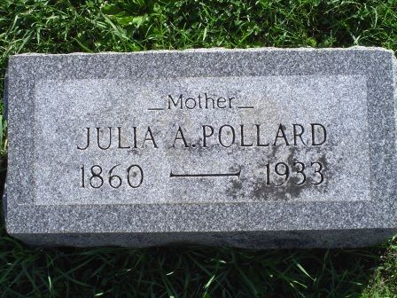 POLLARD, JULIA A - Jones County, Iowa | JULIA A POLLARD 
