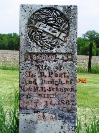 POST, ABIGAL M - Jones County, Iowa | ABIGAL M POST 