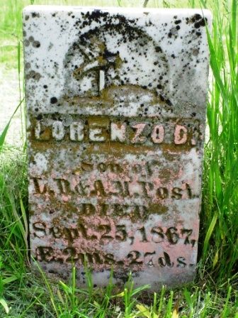 POST, LORENZO D - Jones County, Iowa | LORENZO D POST 