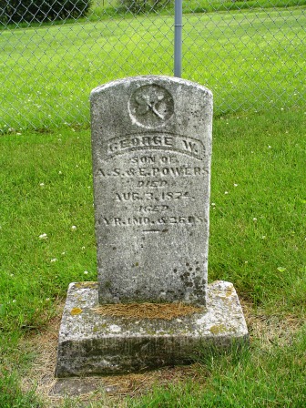 POWERS, GEORGE W - Jones County, Iowa | GEORGE W POWERS 