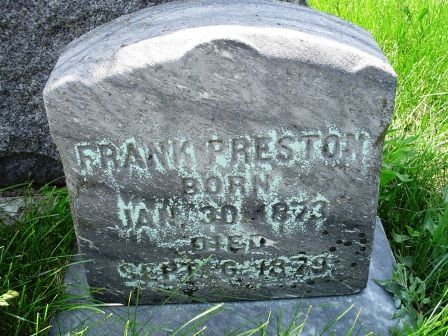 PRESTON, FRANK - Jones County, Iowa | FRANK PRESTON 