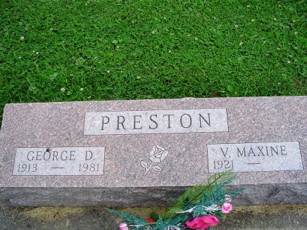 PRESTON, V MAXINE - Jones County, Iowa | V MAXINE PRESTON 
