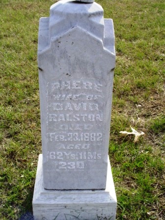 RALSTON, PHEBE - Jones County, Iowa | PHEBE RALSTON 