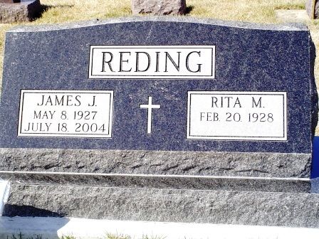 REDING, JAMES J - Jones County, Iowa | JAMES J REDING 