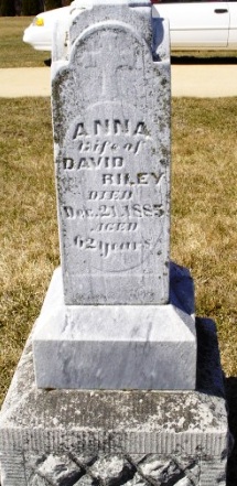 RILEY, ANNA - Jones County, Iowa | ANNA RILEY 