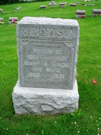 ROBERTSON, MARY A - Jones County, Iowa | MARY A ROBERTSON 