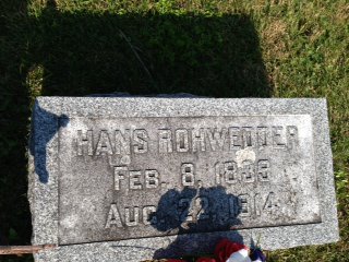 ROHWEDDER, HANS   (HANS H.) - Jones County, Iowa | HANS   (HANS H.) ROHWEDDER 