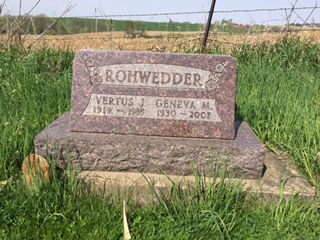 ROHWEDDER, GENEVA M - Jones County, Iowa | GENEVA M ROHWEDDER 