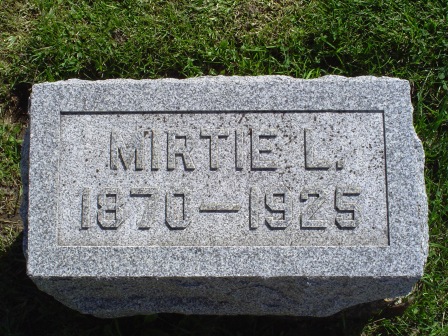 RUNDALL, MIRTIE L - Jones County, Iowa | MIRTIE L RUNDALL 