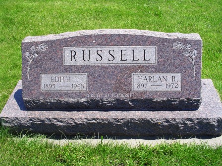 RUSSELL, HARLAN R - Jones County, Iowa | HARLAN R RUSSELL 