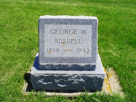 RUSSELL, GEORGE W - Jones County, Iowa | GEORGE W RUSSELL 