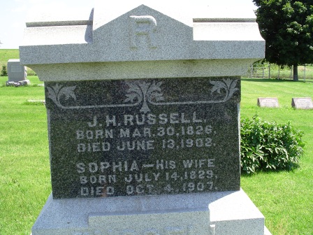 RUSSELL, J.H. - Jones County, Iowa | J.H. RUSSELL 