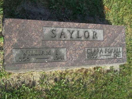 FOXALL SAYLOR, CLARA - Jones County, Iowa | CLARA FOXALL SAYLOR 