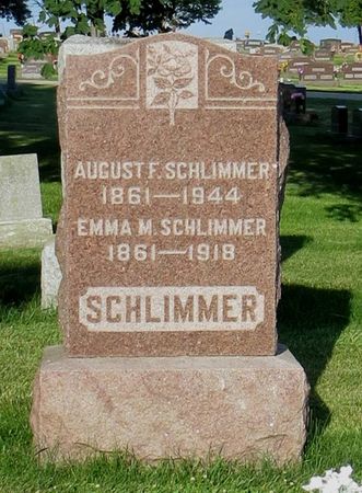 SCHLIMMER, AUGUST F. - Jones County, Iowa | AUGUST F. SCHLIMMER 