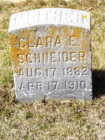 SCHNEIDER, CLARA E - Jones County, Iowa | CLARA E SCHNEIDER 