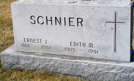 SCHNIDER, ERNEST J - Jones County, Iowa | ERNEST J SCHNIDER 
