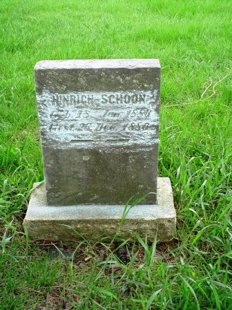 SCHOON, HINRICH - Jones County, Iowa | HINRICH SCHOON 