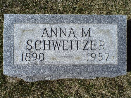 SCHWEITZER, ANNA M - Jones County, Iowa | ANNA M SCHWEITZER 