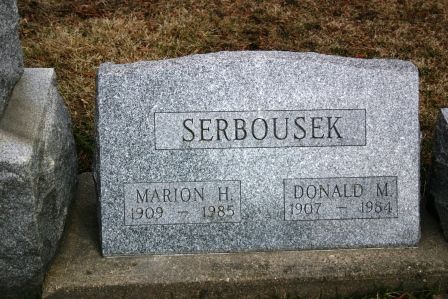SERBOUSEK, DONALD M - Jones County, Iowa | DONALD M SERBOUSEK 