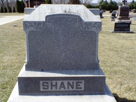 SHANE, FAMILY HEADSTONE - Jones County, Iowa | FAMILY HEADSTONE SHANE 