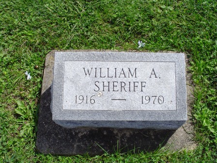 SHERIFF, WILLIAM A - Jones County, Iowa | WILLIAM A SHERIFF 
