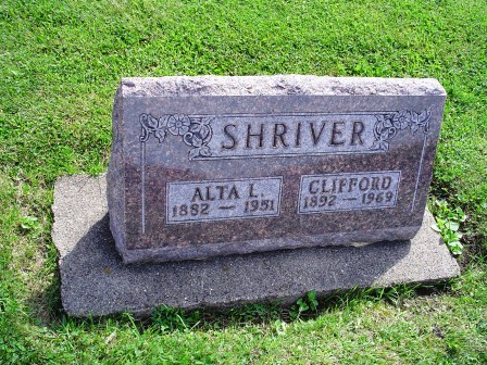 SHRIVER, ALTA L - Jones County, Iowa | ALTA L SHRIVER 