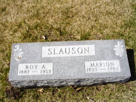 SLAUSON, MARION - Jones County, Iowa | MARION SLAUSON 